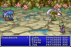 final fantasy ii advance screen