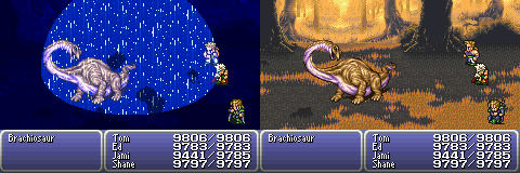 final fantasy vi dinosaur forest