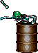 castlevania bloodlines enemy barrel skeleton