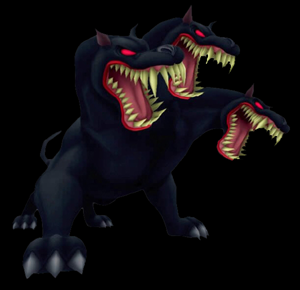 kingdom hearts coliseum cerberus