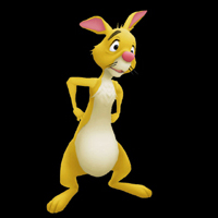 kingdom hearts character rabbit