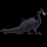 kingdom hearts boss maleficent's dragon