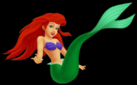 kingdom hearts character ariel