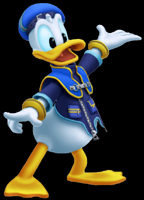 kingdom hearts character donald duck