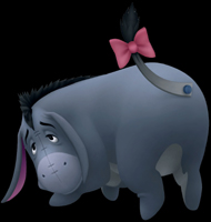 kingdom hearts character eeyore