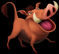 kingdom hearts character pumbaa