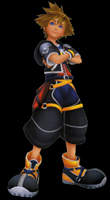 kingdom hearts character sora